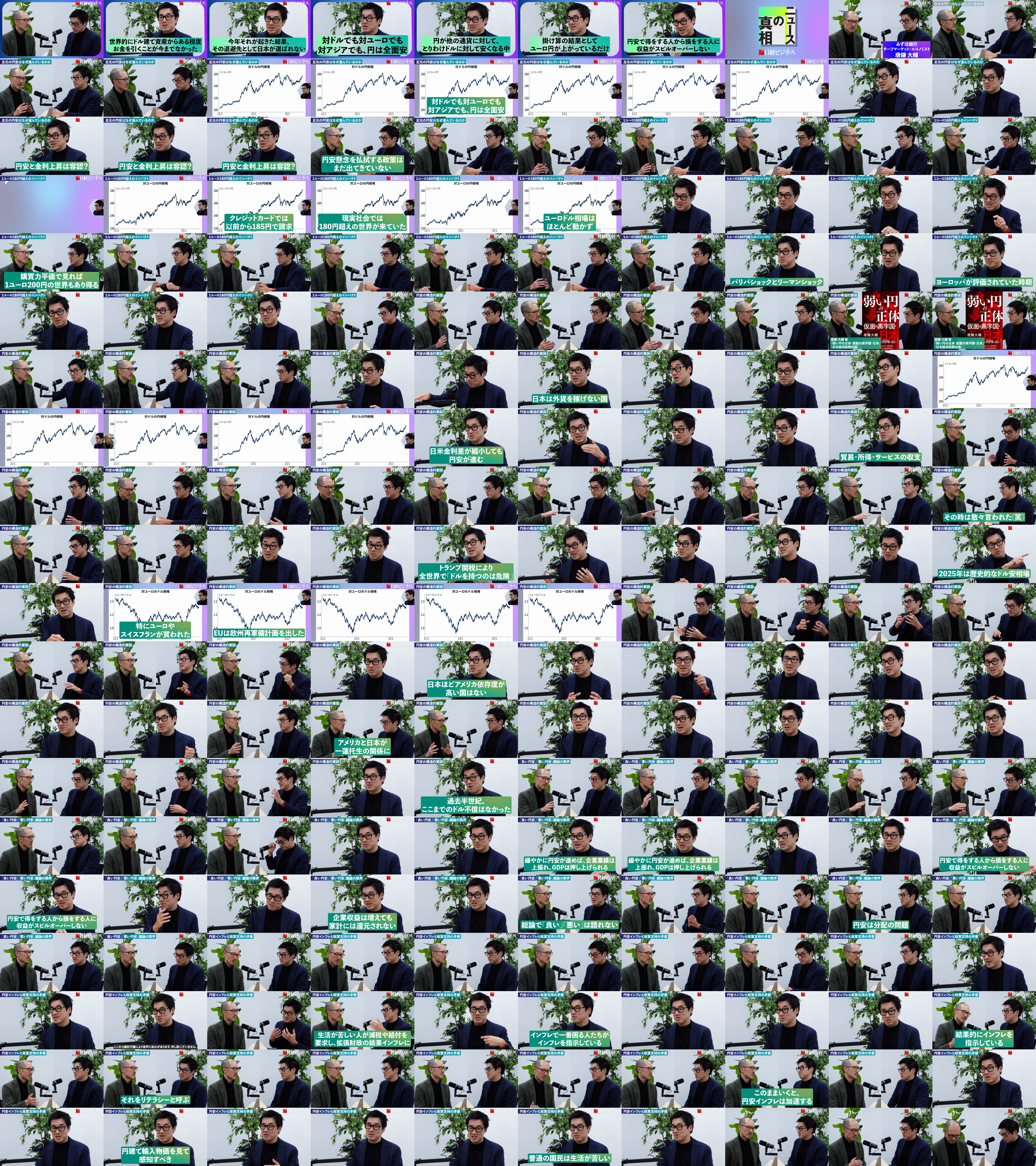 動画］対ドルでユーロ上昇、なぜ円は弱いのか みずほ銀行の唐鎌氏に聞く：日経ビジネス電子版