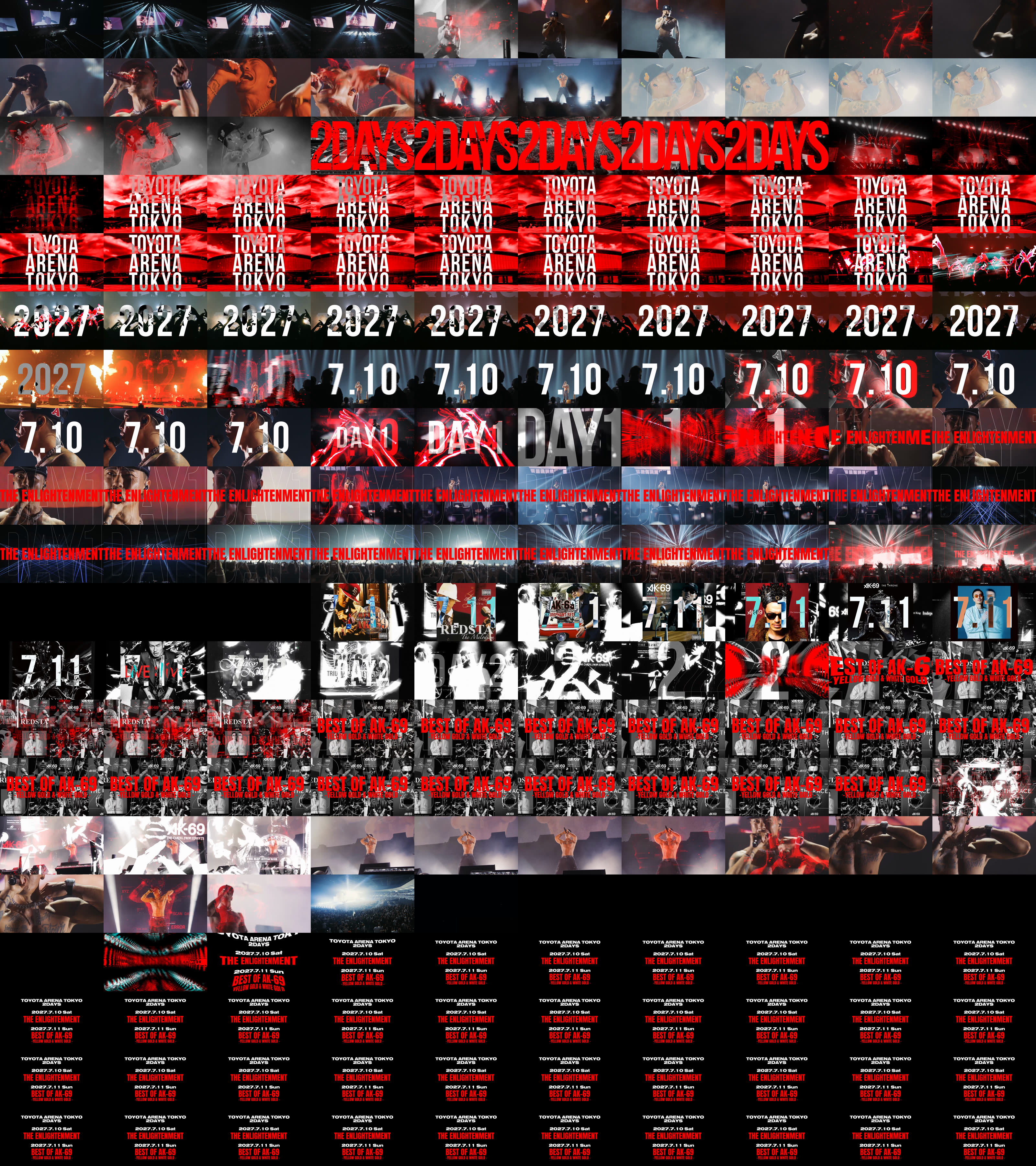 AK-69 TOYOTA ARENA TOKYO 2DAYS開催決定 | AK-69 Official Site
