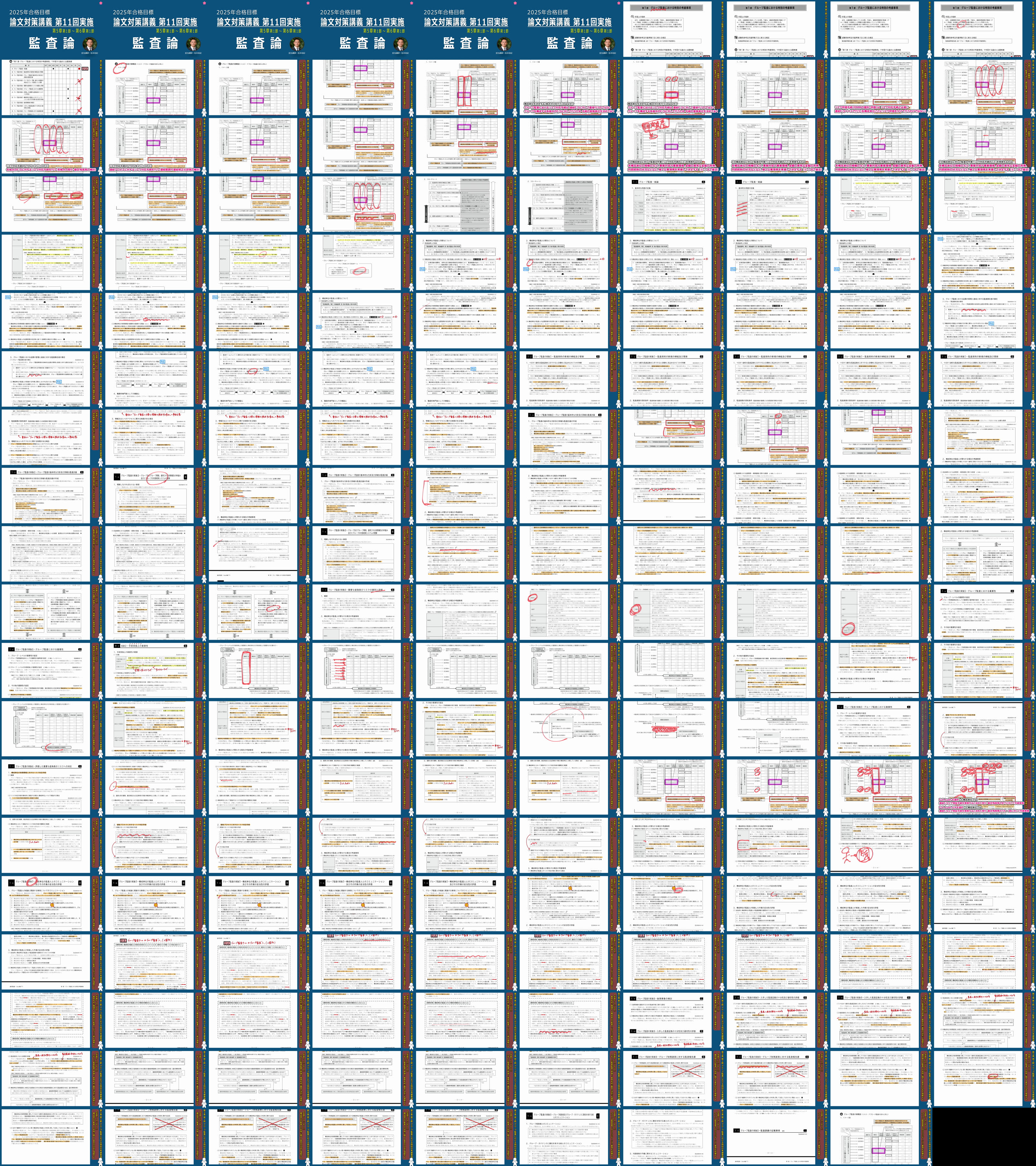 論文対策講義 監査論 松本講師 26年合格目標